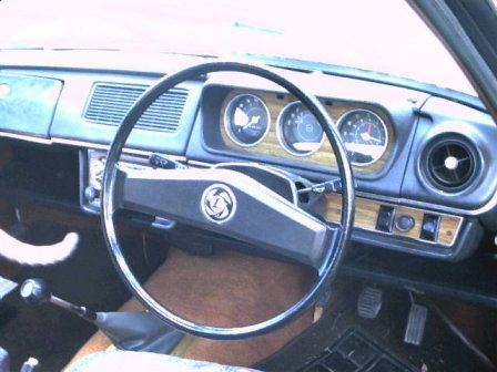 Interior of the car